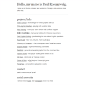 Tablet Screenshot of paulrosenzweig.com